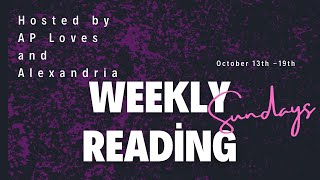 Weekly Collective Reading for October 13th  19th [upl. by Odnalor]