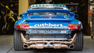 Restoring The Falken Tyres Porsche 996 GT3 Nations Cup Car [upl. by Dnaltiac]