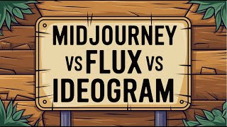 Midjourney Vs Flux Vs Ideogram [upl. by Freud]