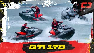 Is a SeaDoo GTI 170 playful👀 Boat Day With Extreme Trailers Trixx amp GTI  POV  Classic Jetskis [upl. by Delano]