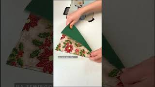 Quick Sewing Tips No55  DIY Fabric Box Christmas Present🎁🎄✨ diy sewing fabricbox diysewing [upl. by Vivyanne]