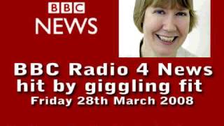 BBC Radio 4 News Hit by Giggling Fit [upl. by Felicie]