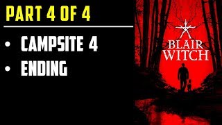 Blair Witch Walkthrough 4 of 4  Campsite 4 amp ending [upl. by Frodeen]