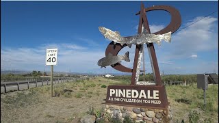 Pinedale Wyoming  Drive amp Main Street Walk  June 2021 [upl. by Yantruoc42]