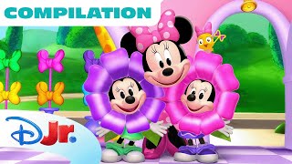 Minnies BowToons Fashion Day 🎀👗  20 Minute Compilation  disneyjr [upl. by Nosro]