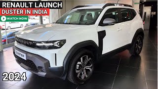 NEW Renault Duster 4X4 SUV Launch in India 2024  Price Launch date Features  Upcoming Cars 2024 [upl. by Eirrehc260]