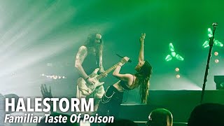 HALESTORM  Familiar Taste Of Poison  Live  CWMP  The Woodlands TX 81024 4K HDR [upl. by Irolav391]