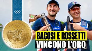 BACOSI E ROSSETTI VINCONO LA MEDAGLIA DORO SKEET MISTO ENNESIMA IMPRESA PER LITALIA [upl. by Gigi292]