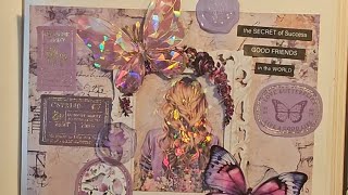 Purple Wings ASMR Journal with me asmr asmrsounds asmrvideo [upl. by Nuajed]