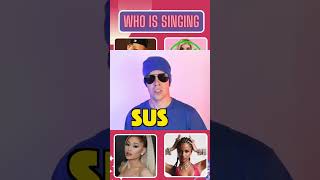 Guess who is singing Rebecca Zamolo central Cee Bella porch Billie Eilish Ariana Grande quiz [upl. by Apoor]