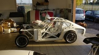 Aardvark Datsun 260Z silhouette racer build episode 2  moving to a new shop [upl. by Nnairrek]