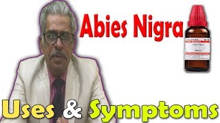 Abies Nigra  Uses amp Symptoms by Dr P S Tiwari [upl. by Attelliw]