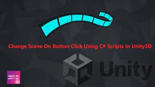 Change Scene On Button Click Using C Scripts In Unity3D [upl. by Atinhoj]