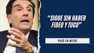 Carlos Melconian le respondió a Javier Milei “Sigue sin haber fideo y tuco” [upl. by Demmer]