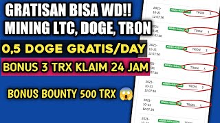 Gk usah garap  situs mining ltc Doge Tron gratis minerhashcom [upl. by Hoem932]