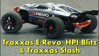 RC 18 Traxxas ERevo HPI Blitz Traxxas Slash Absima AB28 16 Modell amp Bahn Ausstellung Löbau 2018 [upl. by Fu]