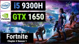 Core i5 9300H  GTX 1650  FORTNITE Performance Mode [upl. by Augusta968]