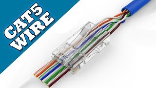 How to make CAT5 Cable  Network Wire  Tutorial Guide [upl. by Lauber]