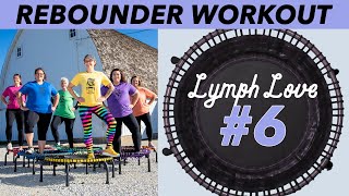 Lymph Love 6 Lymphatic Drainage Rebounder Workout 20 Minutes Beginners and Seniors [upl. by Monda166]