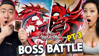 SLIFER vs URIA in this EPIC BOSS BATTLE GODS vs SACRED BEASTS in YuGiOh Master Duel [upl. by Trini8]