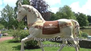 Rosen und Gartenmarkt Zweibrücken 2016 [upl. by Doralynn]