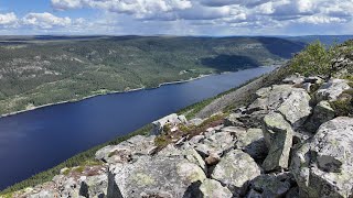 Skagsvola a trail to a ridge in Trysil Norway [upl. by Clemen]