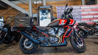 THE ALLNEW 2024 CVO PANAMERICA IN LEGENDARY ORANGE AT AMERICAN EAGLE HARLEYDAVIDSON 🌲 🇺🇸 🦅 [upl. by Annaj263]