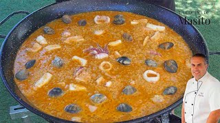 Paella marinera muy fácil y muy rica ademas receta express [upl. by Aicitel991]