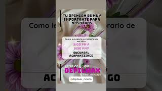 Tenemos nueva sucursal elrioclinicayspa depilwaxesteticayspa elrioclinicayspa [upl. by Shornick592]