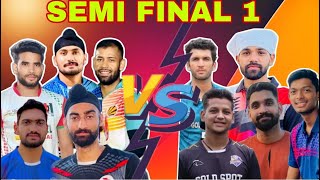 semi final 1 st sahabaj ali karan sandhu match best semi final match in uttarakhand narendra nagr [upl. by Janith]