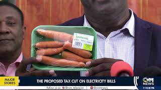 The Proposed Tax Cut on Electricity Bills  CVMTVNews [upl. by Namya738]