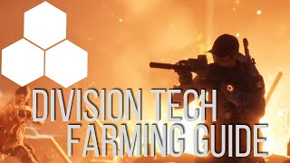 Division Tech Farming Guide  The Division 1 in 2024 [upl. by Ateloj]