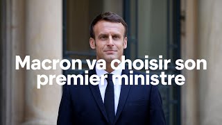 Macron va choisir son Premier ministre [upl. by Blatman]