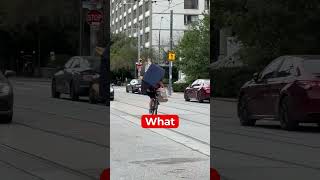 Toronto Bike Chaos Caught on Camera [upl. by Otter237]