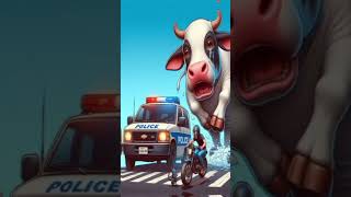 Sheep on the Run Hilarious Police Pursuit in Stunning Digital Art Animation [upl. by Bernadine329]