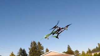 First Outdoor Flight  Dromida Vista UAV RTF Quadcopter RC Drone [upl. by Melodee435]