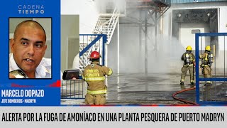 Alerta por la fuga de amoníaco en una planta pesquera de Puerto Madryn [upl. by Idurt]