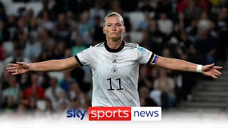 Germany book Euro 2022 final spot vs England as Alexandra Popp inspires victory over spirited France [upl. by Eyaj138]