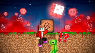 BLOOD POISON vs Doomsday Bunker in Minecraft  Maizen JJ and Mikey [upl. by Niliram597]