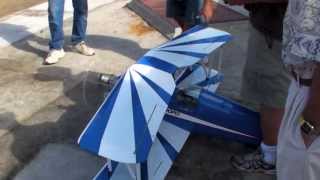 Giant Scale Aeromaster Biplane youtwoba RC [upl. by Helmut220]