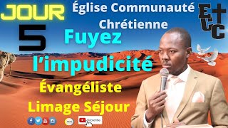 FUYEZ LIMPUDICITÉ ÉVANGÉLISTE SÉJOUR LIMAGE 5ÈME JOUR DE CONFÉRENCE [upl. by Enneire]