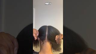 Protective Hairstyles for Natural HairFeed in Braids with curly pieces naturalhairstyles shorts [upl. by Lucania]