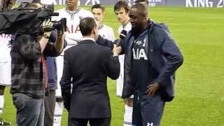 Ledley King interview at the end of his testimonial match [upl. by Suidaht896]