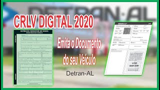 CRLV DIGITAL DETRANAL 2020 BAIXAR IMPRIMIR CRLV [upl. by Ailisec124]