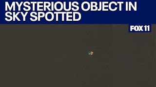 Mysterious drones spotted in SoCal [upl. by Lewert]