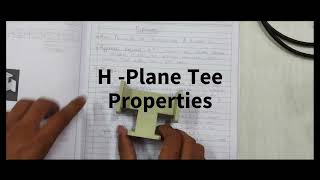 Hplane Tee properties [upl. by Sarnoff]