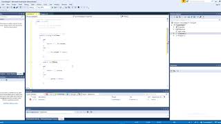 Visual Studio C Class And Constructor [upl. by Nogem443]