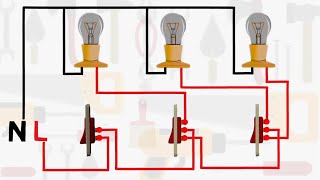 godown wiring connection diagram video [upl. by Glick]