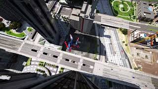 GTA 5 Falling off Highest Buildings  GTA 5 Funny Moments amp Fails Gameplay EP 6 [upl. by Aihsenad]