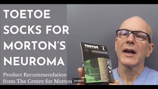 TOETOE socks for Mortons Neuroma [upl. by Jephum45]